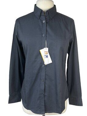 Core 365 by North End Work Shirt Button Front Medium Carbon Gray New